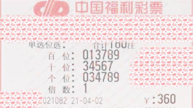 探索未来彩票世界，关注3D千禧试机号