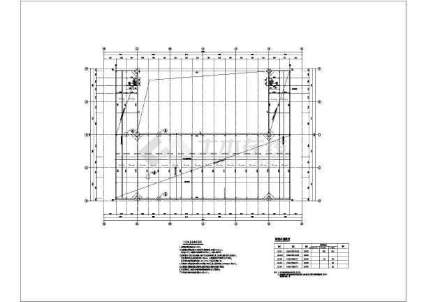 跨度和柱距示意图，建筑结构的解析与视觉呈现