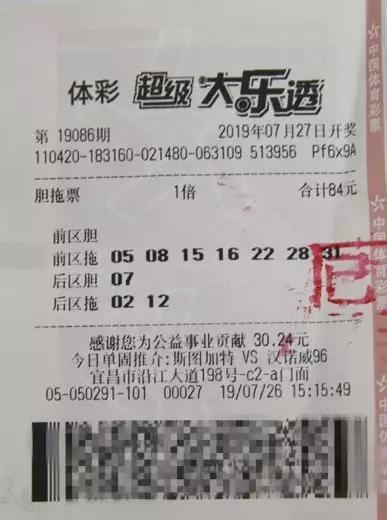 揭秘体彩大乐透中奖奖金对照表图片